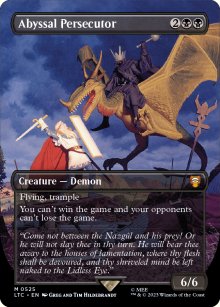 Abyssal Persecutor - The Lord of the Rings Commander Decks