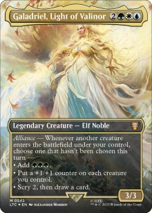 Galadriel, Light of Valinor - The Lord of the Rings Commander Decks