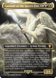 Gandalf of the Secret Fire - The Lord of the Rings Commander Decks