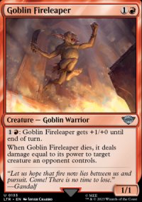 Goblin Fireleaper - 