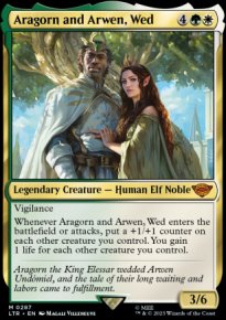 Aragorn and Arwen, Wed 1 - The Lord of the Rings: Tales of Middle-earth