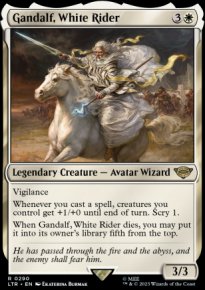 Gandalf, White Rider 1 - The Lord of the Rings: Tales of Middle-earth