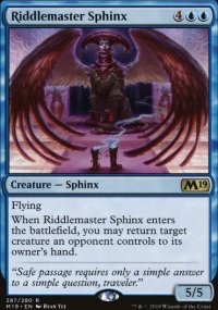 Riddlemaster Sphinx - Magic 2019
