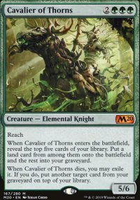 Cavalier of Thorns - Core Set 2020