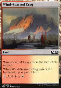 Wind-Scarred Crag - Core Set 2020