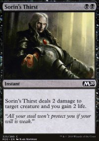 Sorin's Thirst - Core Set 2020