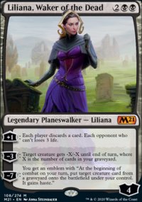 Liliana, Waker of the Dead 1 - Core Set 2021