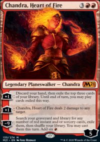 Chandra, Heart of Fire 1 - Core Set 2021