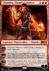 Chandra, Flame's Catalyst - Core Set 2021