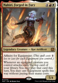 Nahiri, Forged in Fury 1 - March of the Machine: The Aftermath
