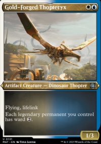 Gold-Forged Thopteryx - 