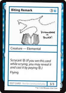 Biting Remark - Mystery Booster 2021