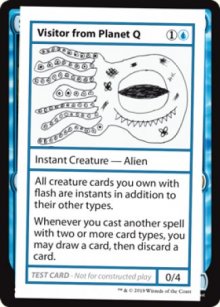 Visitor from Planet Q - Mystery Booster 2021