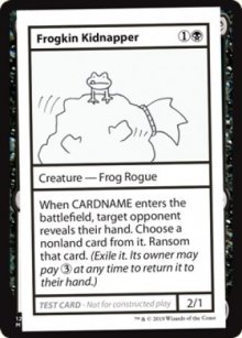 Frogkin Kidnapper - Mystery Booster 2021