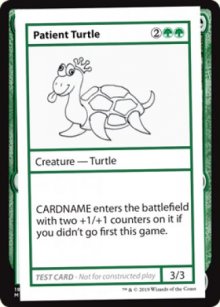 Patient Turtle - Mystery Booster 2021