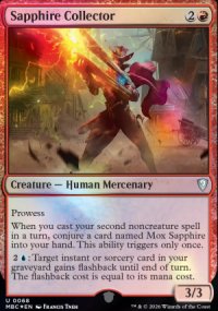 Sapphire Collector - Mystery Booster Commander Edition