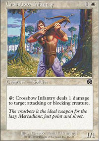 Crossbow Infantry - Mercadian Masques