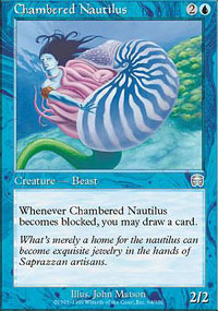 Chambered Nautilus - Mercadian Masques