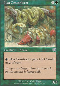 Boa Constrictor - Mercadian Masques