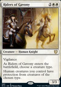 Riders of Gavony - Innistrad Midnight Hunt Commander Decks