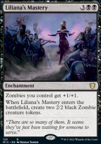 Liliana's Mastery - Innistrad Midnight Hunt Commander Decks