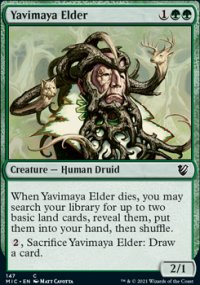Yavimaya Elder - Innistrad Midnight Hunt Commander Decks