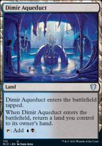 Dimir Aqueduct - Innistrad Midnight Hunt Commander Decks