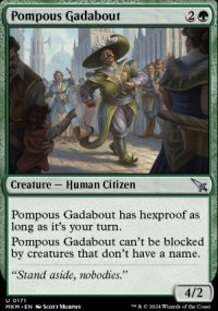 Pompous Gadabout - 