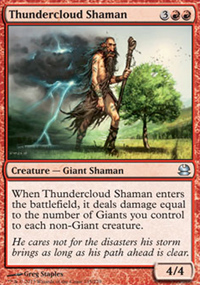 Thundercloud Shaman - Modern Masters