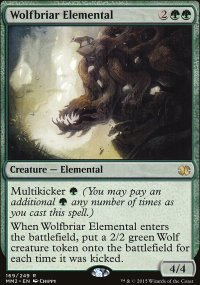 Wolfbriar Elemental - Modern Masters 2015