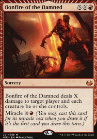 Bonfire of the Damned - Modern Masters 2017