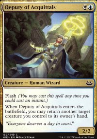 Deputy of Acquittals - Modern Masters 2017