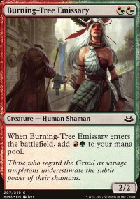Burning-Tree Emissary - Modern Masters 2017