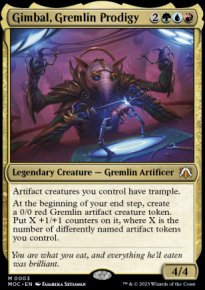 Gimbal, Gremlin Prodigy 1 - March of the Machine Commander Decks
