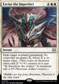 Excise the Imperfect 1 - March of the Machine Commander Decks