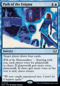 Path of the Enigma 1 - March of the Machine Commander Decks