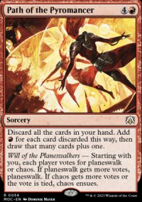 Path of the Pyromancer 1 - March of the Machine Commander Decks