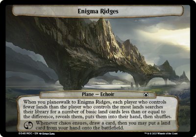 Enigma Ridges - March of the Machine Commander Decks