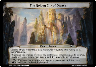 The Golden City of Orazca - March of the Machine Commander Decks