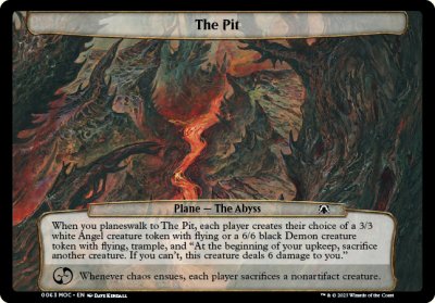The Pit - March of the Machine Commander Decks