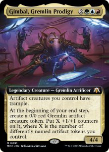 Gimbal, Gremlin Prodigy 2 - March of the Machine Commander Decks