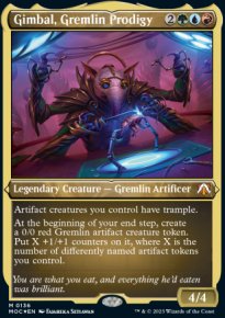 Gimbal, Gremlin Prodigy 3 - March of the Machine Commander Decks