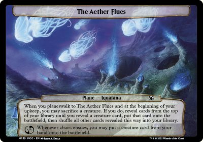 The Aether Flues - March of the Machine Commander Decks