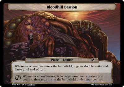 Bloodhill Bastion - March of the Machine Commander Decks