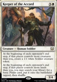 Keeper of the Accord - March of the Machine Commander Decks