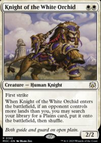 Knight of the White Orchid - March of the Machine Commander Decks