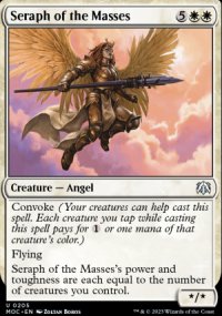Seraph of the Masses - March of the Machine Commander Decks