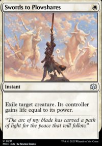 Swords to Plowshares - March of the Machine Commander Decks