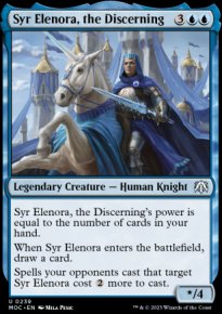 Syr Elenora, the Discerning - March of the Machine Commander Decks
