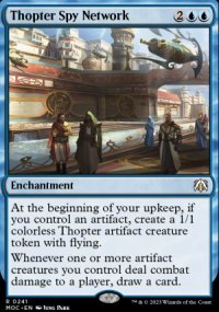 Thopter Spy Network - March of the Machine Commander Decks